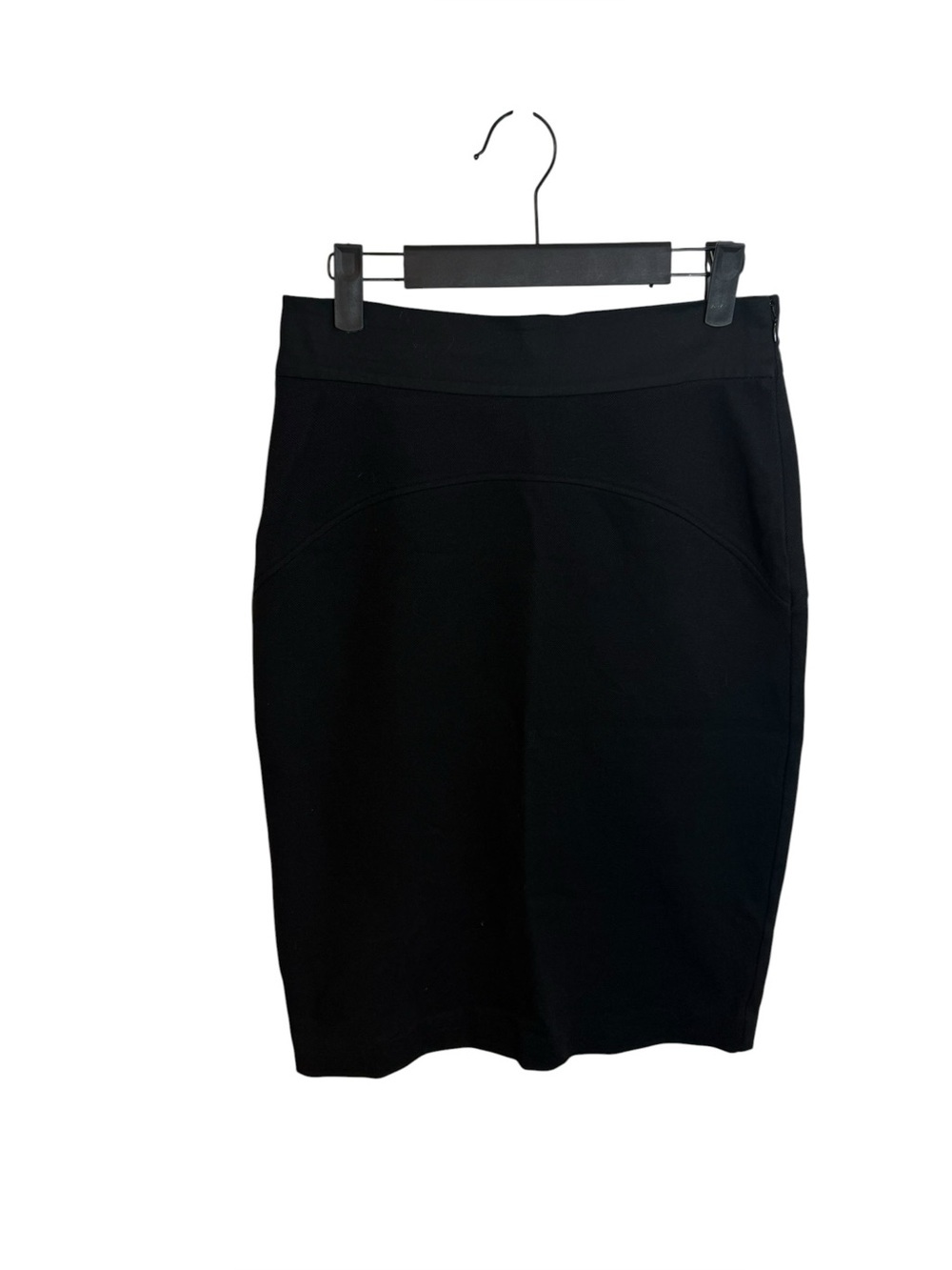 Diane Von Furstenberg Marta Black Stretch Pencil Skirt